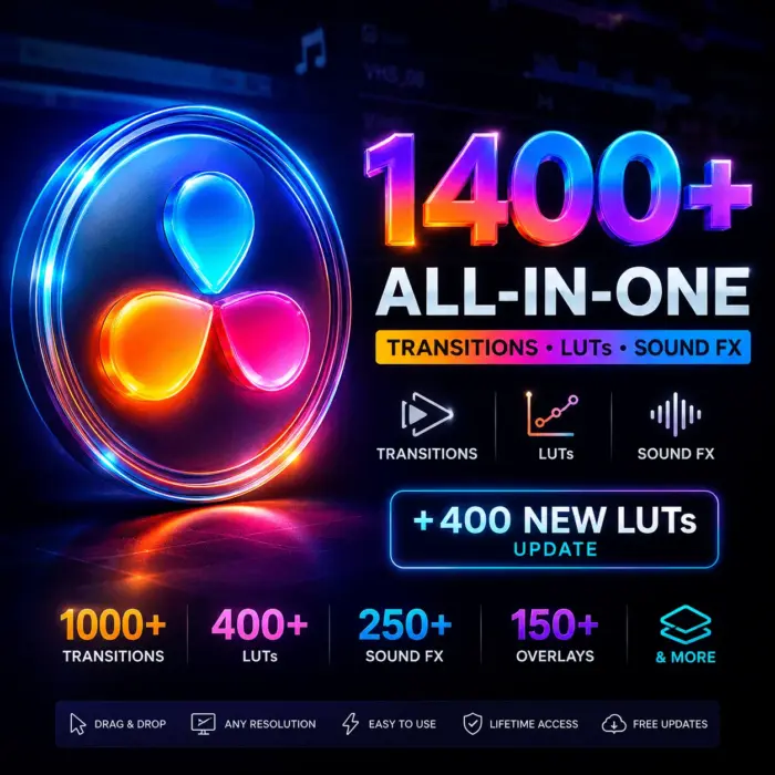 Pack Do Editor Davinci Resolve