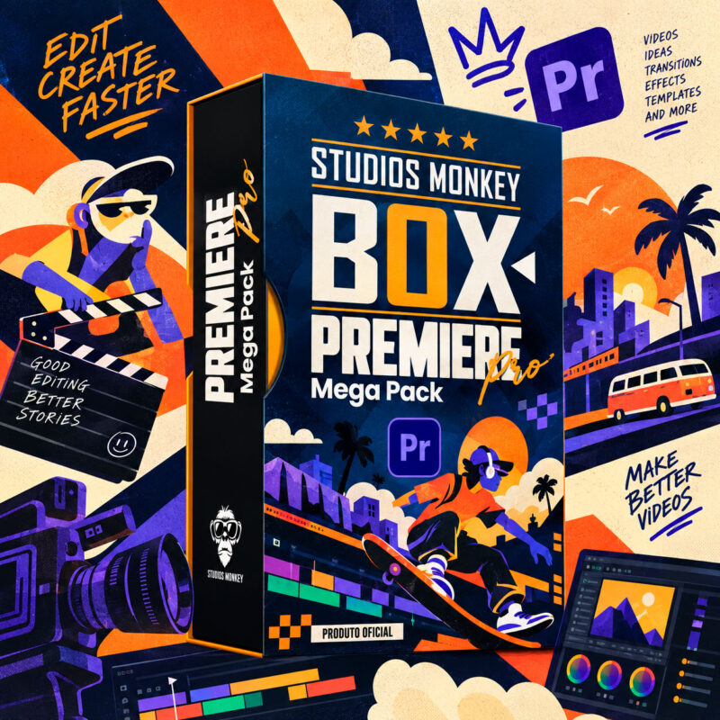 Pacote De Edição De Vídeo Premiere Pro