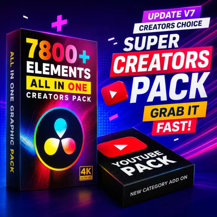 Pack Do Editor Davinci Resolve