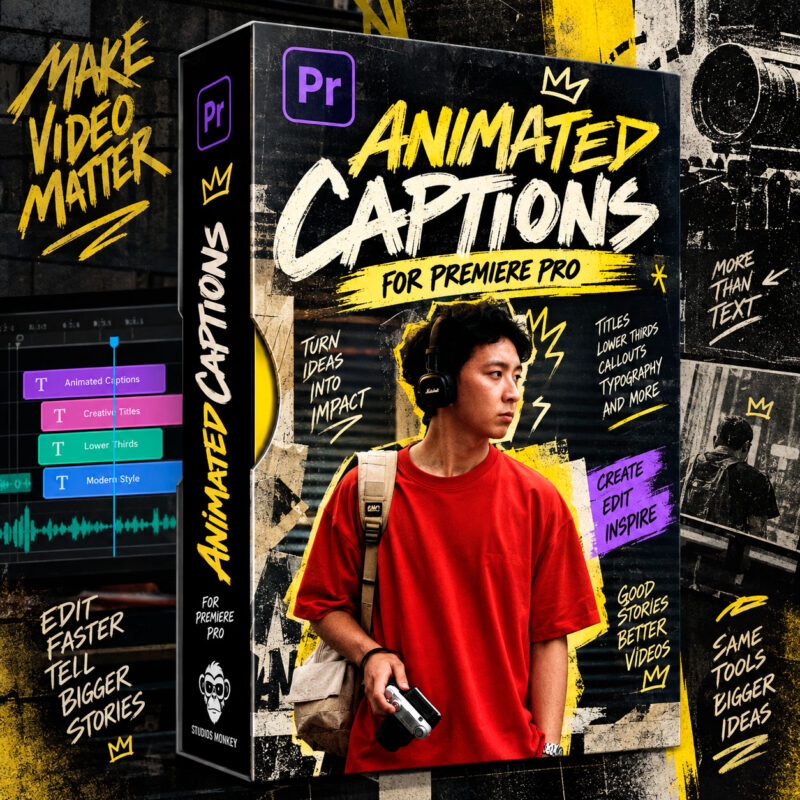 Plugin Legendas animadas Premiere Pro
